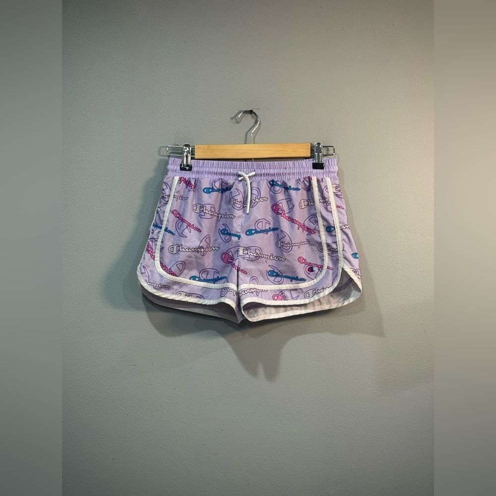 Girls Lilac Champion Active Shorts Size XL (14-16) EUC